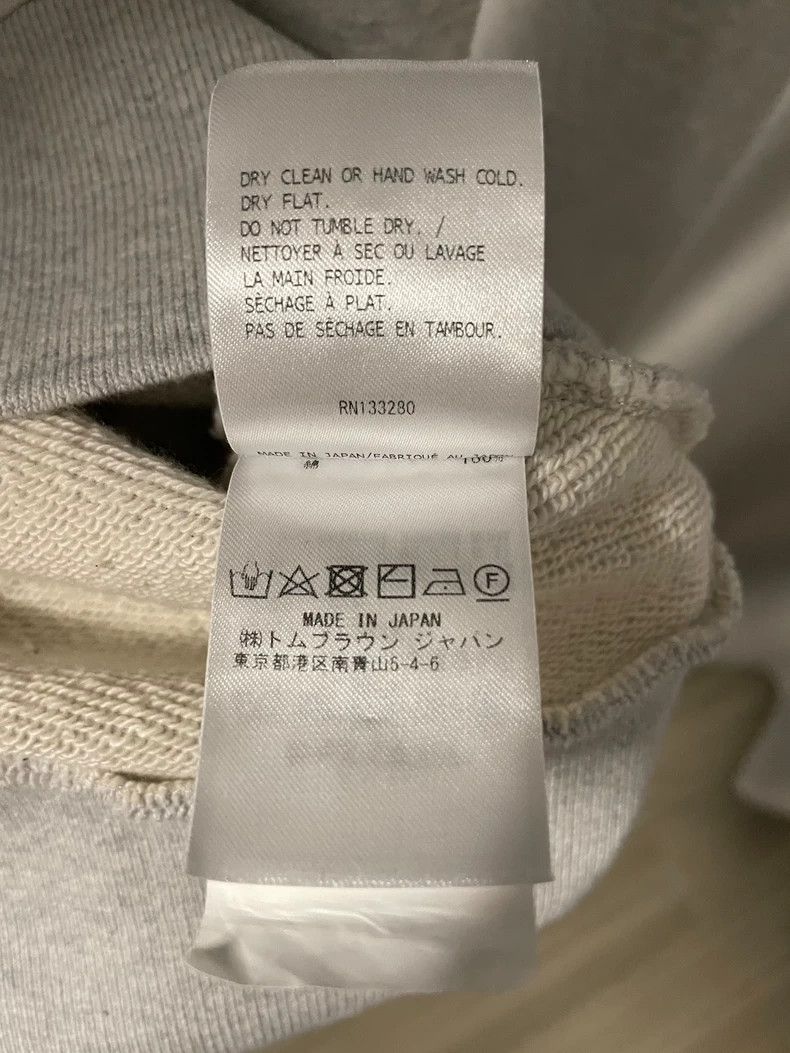 Thom Browne Thom browne Light gray sweatshirt 2503-Nextarrow Size US L / EU 52-54 / 3 - 6 Thumbnail