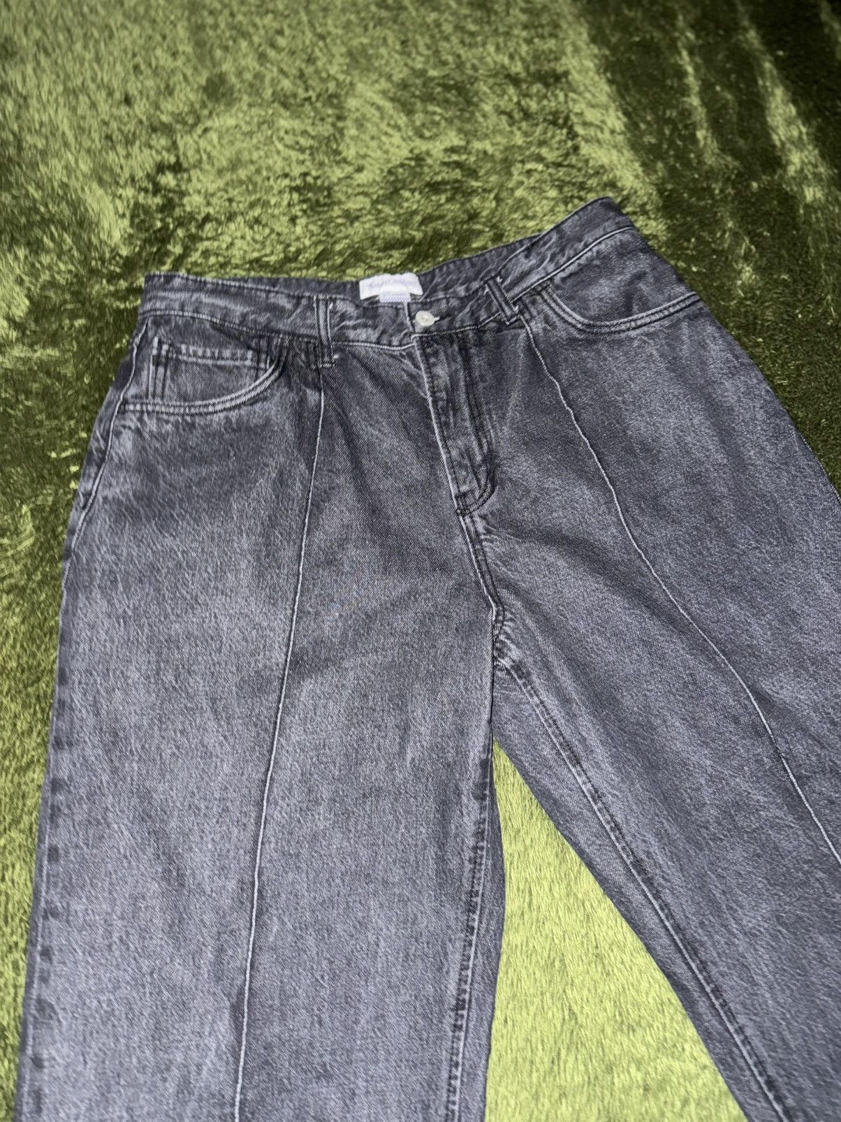 Japanese Brand [XL] Namerclothing (Korean brand) Pin-tuck Denim Pants Grey Size US 32 / EU 48 - 5 Thumbnail