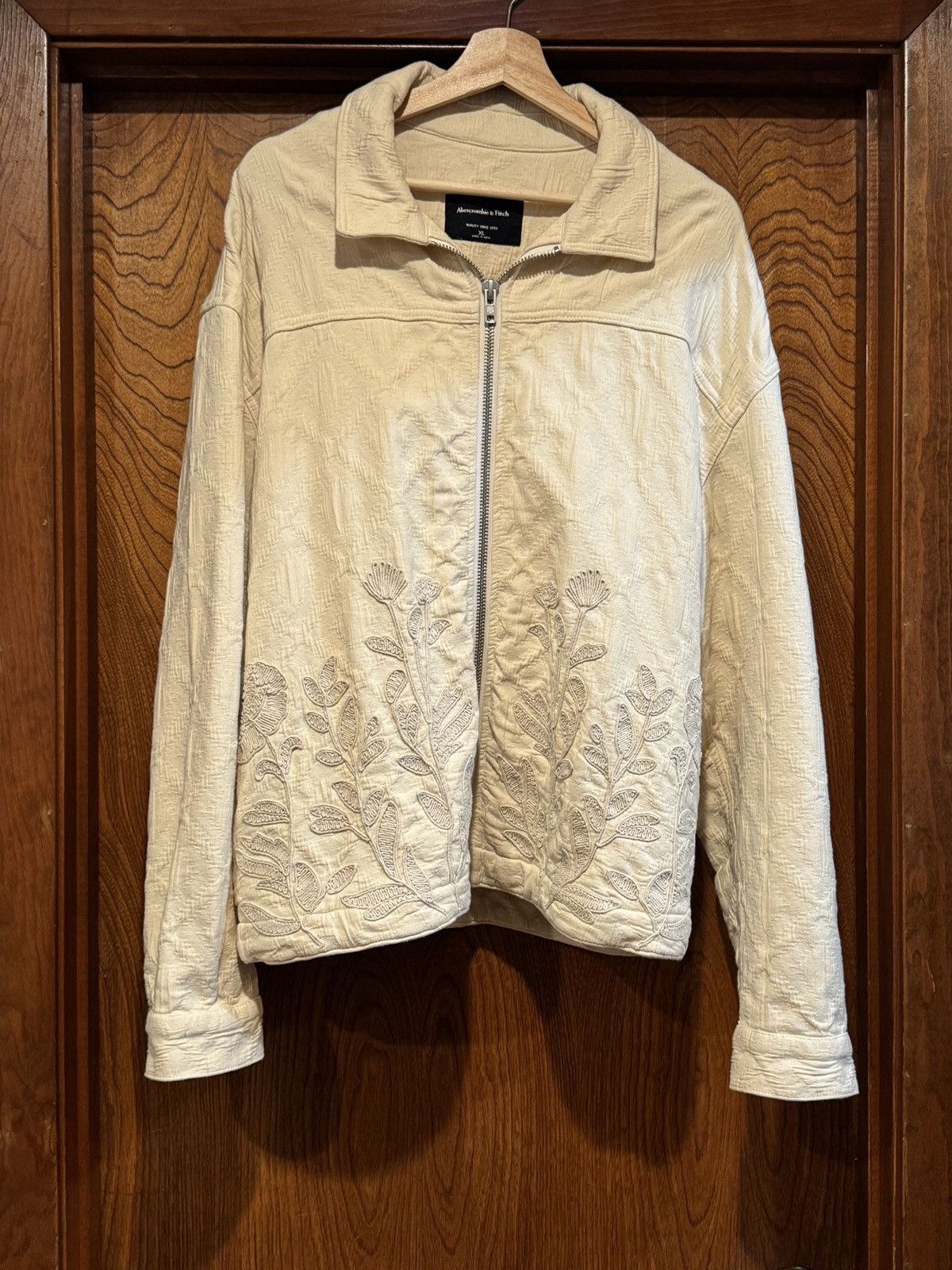 Abercrombie & Fitch Embroidered A&F Jacket Size US XL / EU 56 / 4 - 1 Thumbnail