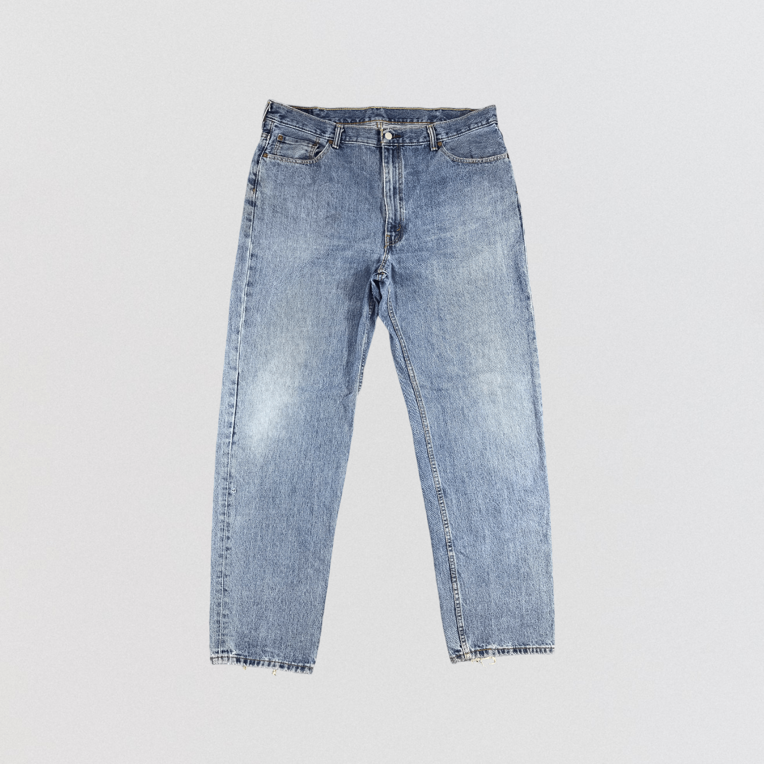 Levi's × Vintage Vintage Levis 550 Light Wash Jeans-JM1285 Size US 42 / EU 58 - 1 Thumbnail