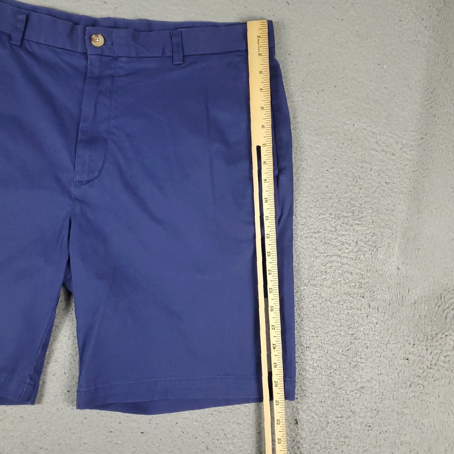 Vineyard Vines Vineyard Vines Shorts Mens Size 38 Blue Casual Slash Pockets Flat Front Chino Zip Size US 38 / EU 54 - 5 Thumbnail