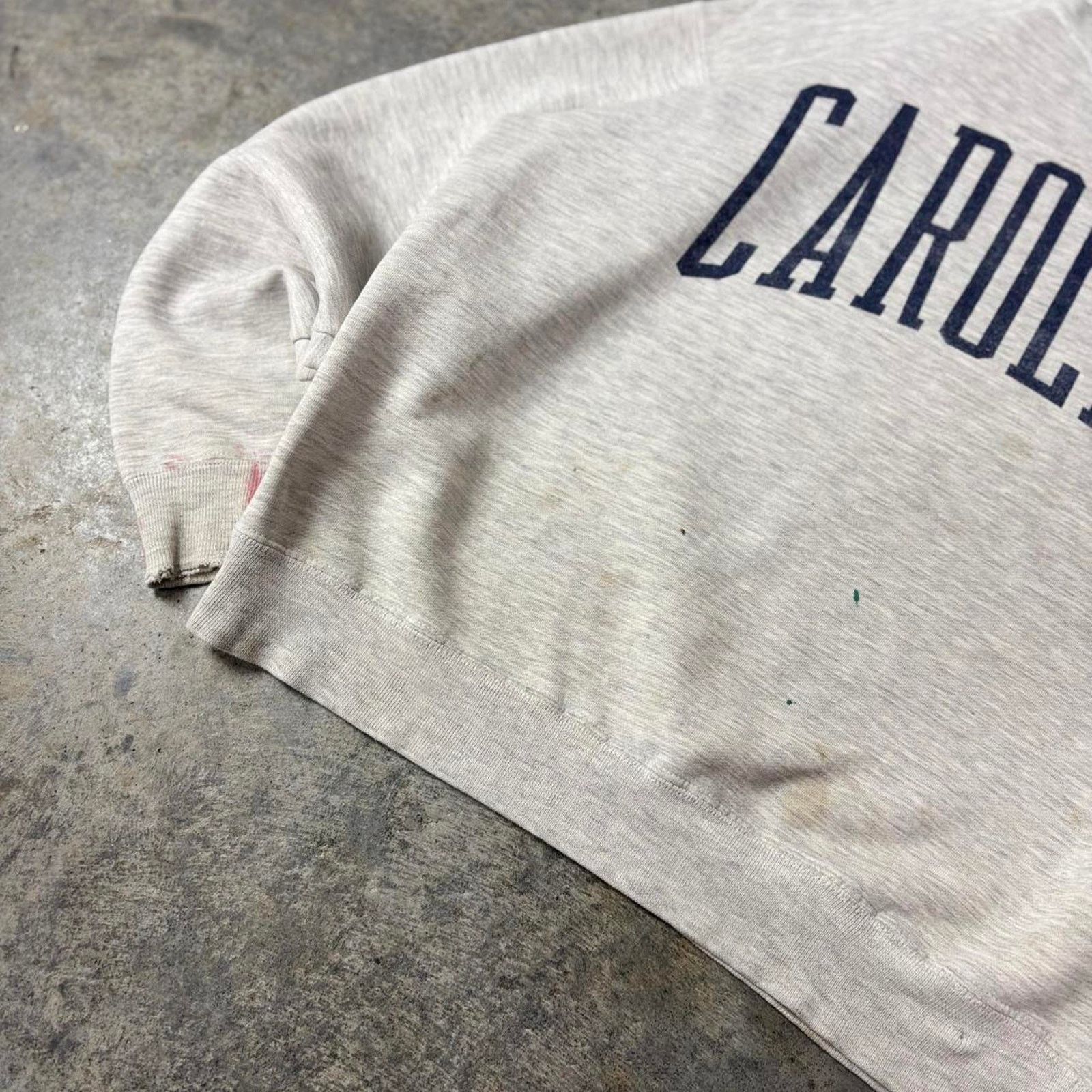 Vintage 90s Distressed Carolina Tar Heels Crewneck Grunge College Size US S / EU 44-46 / 1 - 3 Thumbnail