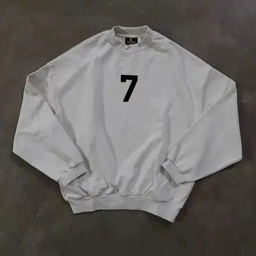 VIBE Hirase x Mint Loose Fit 7 Print White Long Sleeve T-Shirt Size US M / EU 48-50 / 2 - 6 Thumbnail