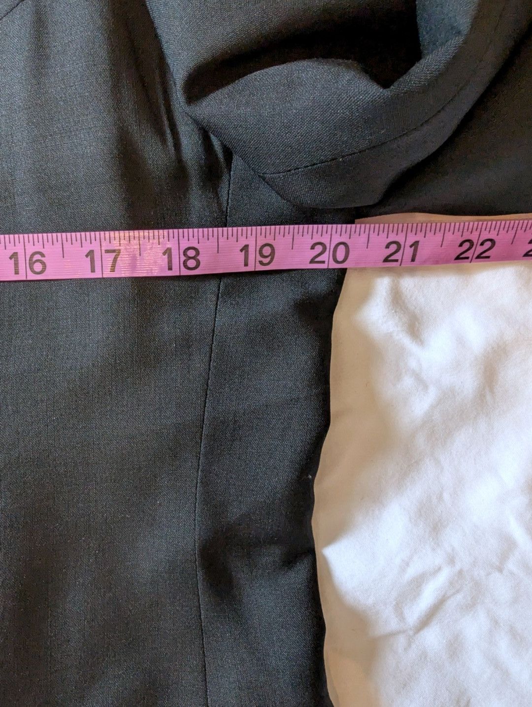 Other Black Alexander Nash peak lapel blazer with pick stitch, 42R Size 42R - 6 Thumbnail