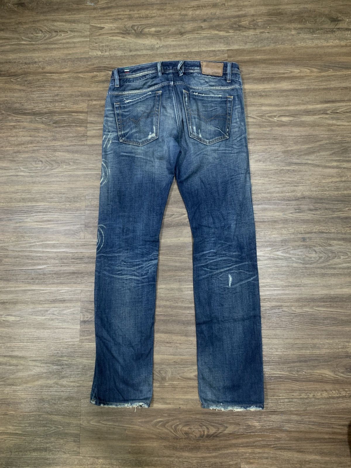 Diesel Vintage Diesel Distressed Denim Jeans Long Pants Size US 30 / EU 46 - 14 Thumbnail