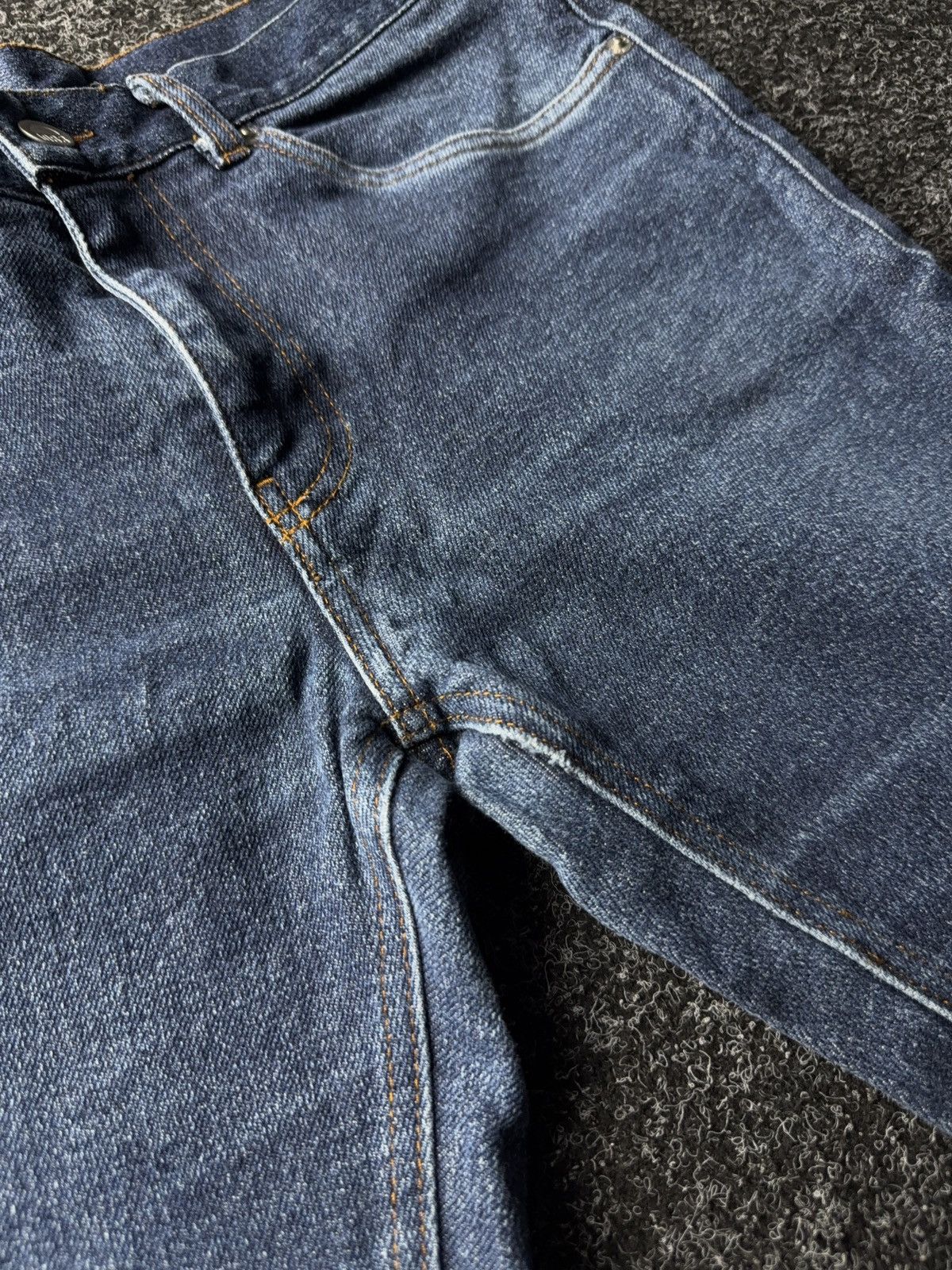 Other Y2K 00s 1083 Organic French Denim Jeans 33x30 Made in France Size US 31 - 11 Thumbnail