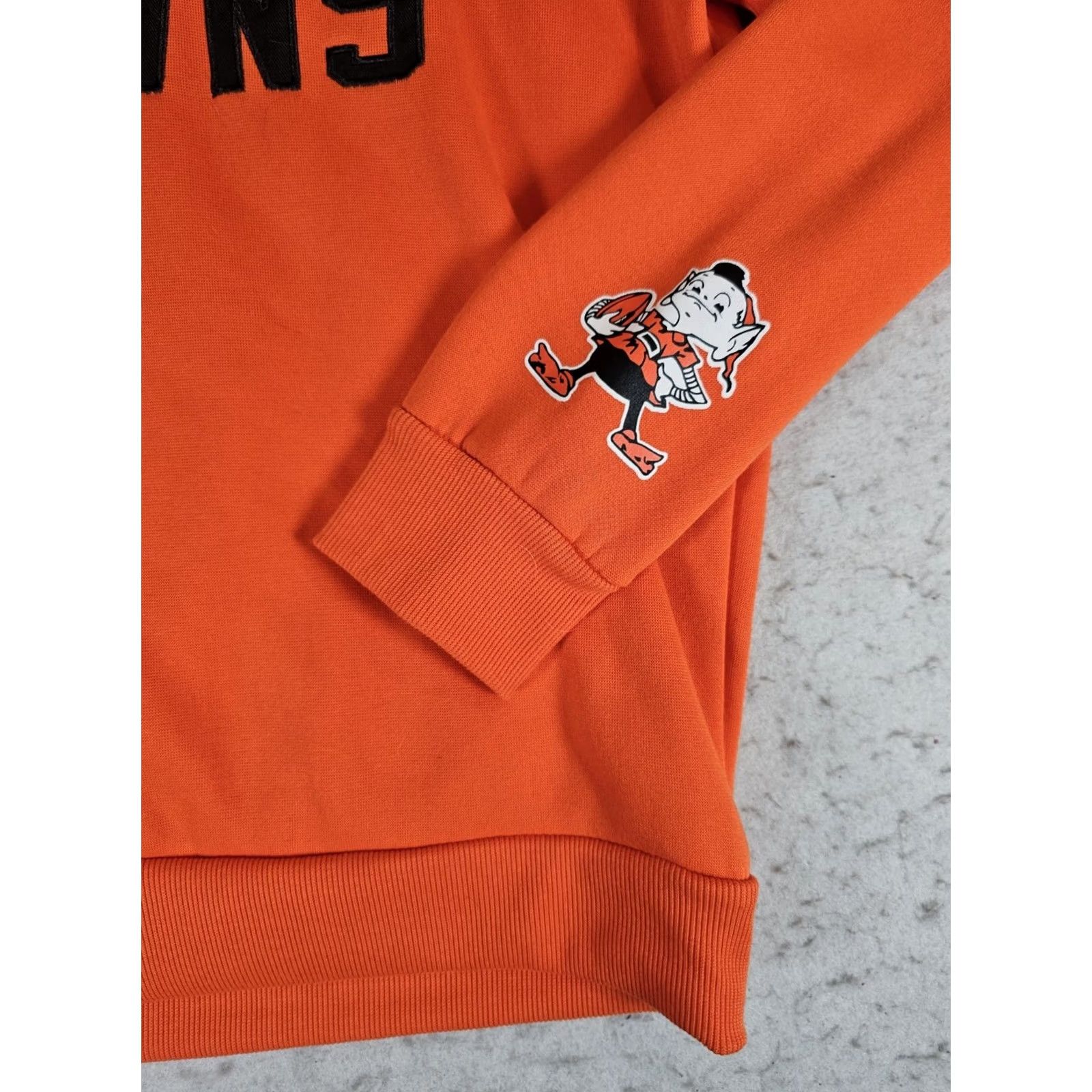 NFL VINTAGE 80s NFL Merchandise Cleveland Browns Sweatshirt Brownie Logo Size Small Orange Mens/Boys Size US S / EU 44-46 / 1 - 4 Thumbnail