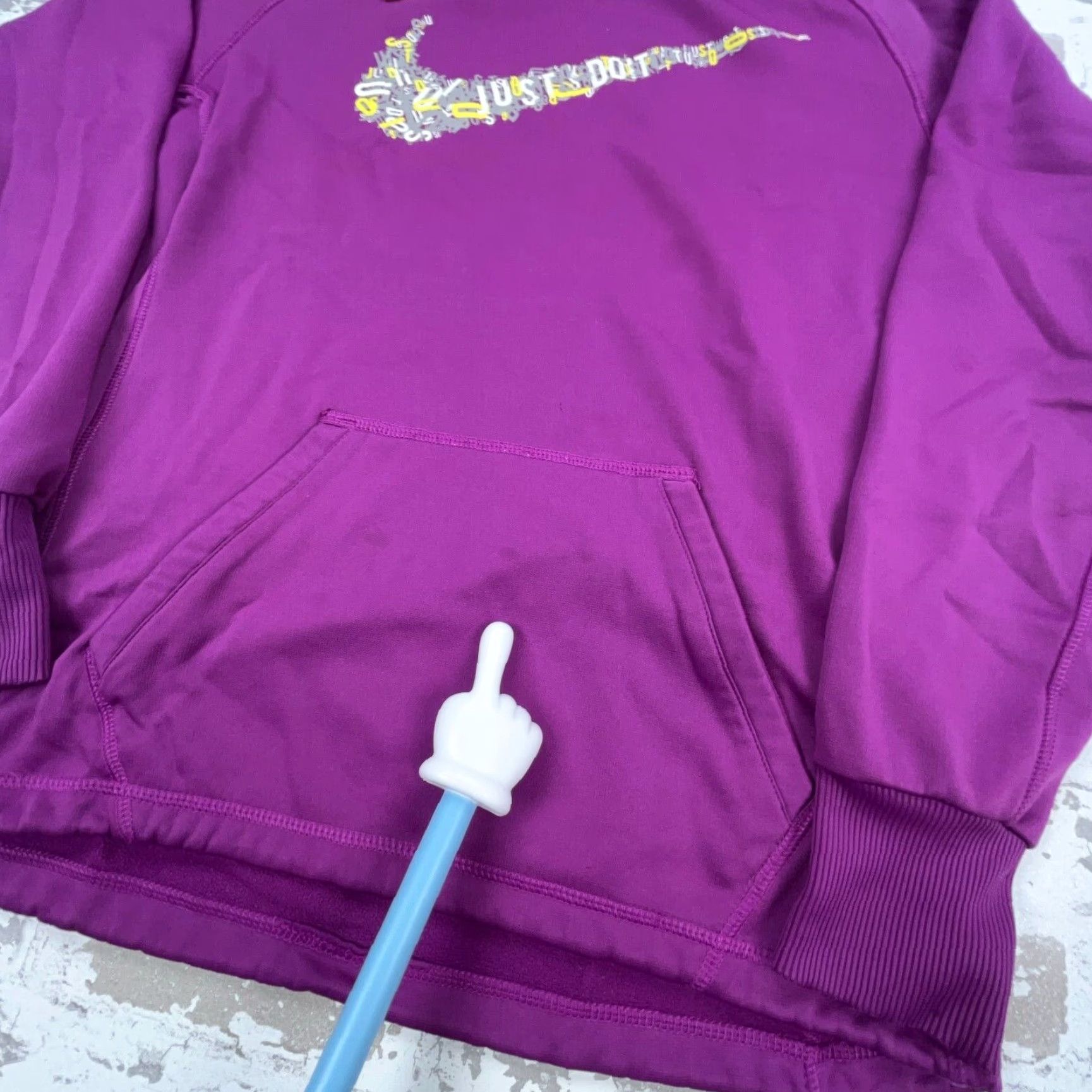 Nike Nike Hoodie Women M Purple Therma Fit Sweatshirt Sweater Big Swoosh Active Size M / US 6-8 / IT 42-44 - 6 Thumbnail