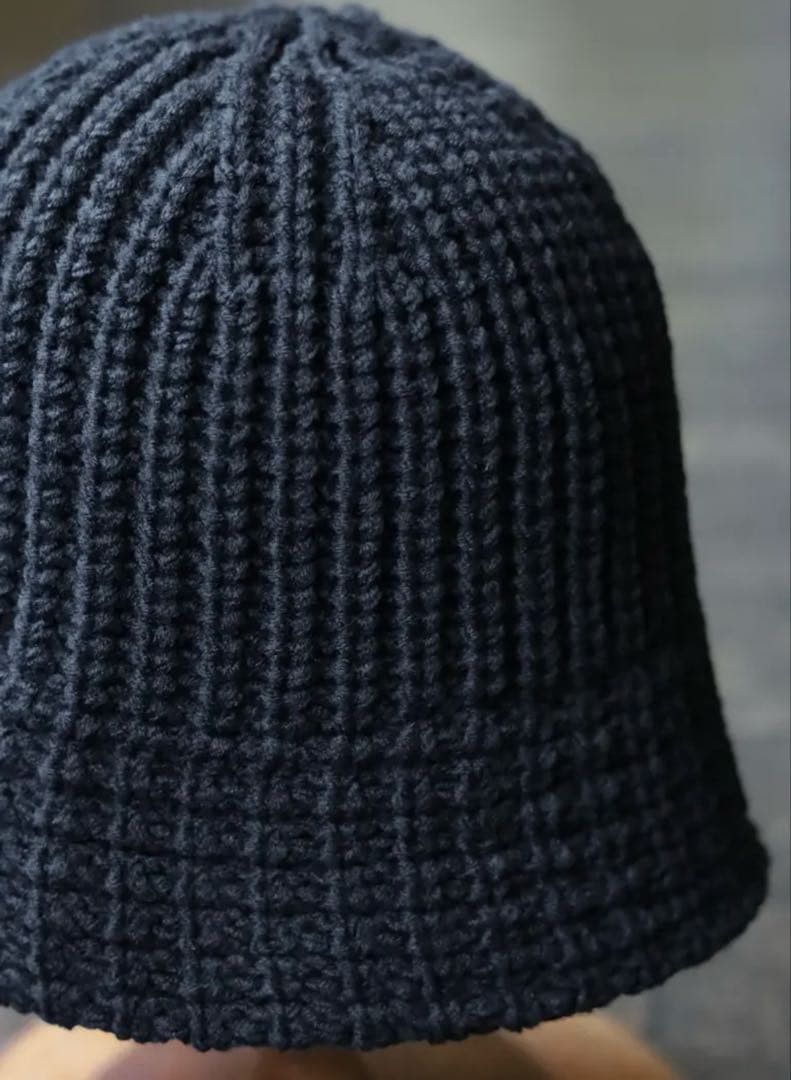 Yohji Yamamoto POUR HOMME 25AW Knit hat (HL-H02-160) Size ONE SIZE - 2 Thumbnail