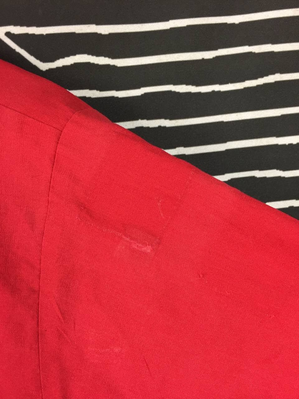 Vintage Vtg WearGuard Made in Usa Red Industrial Work Shirt Size US L / EU 52-54 / 3 - 12 Thumbnail