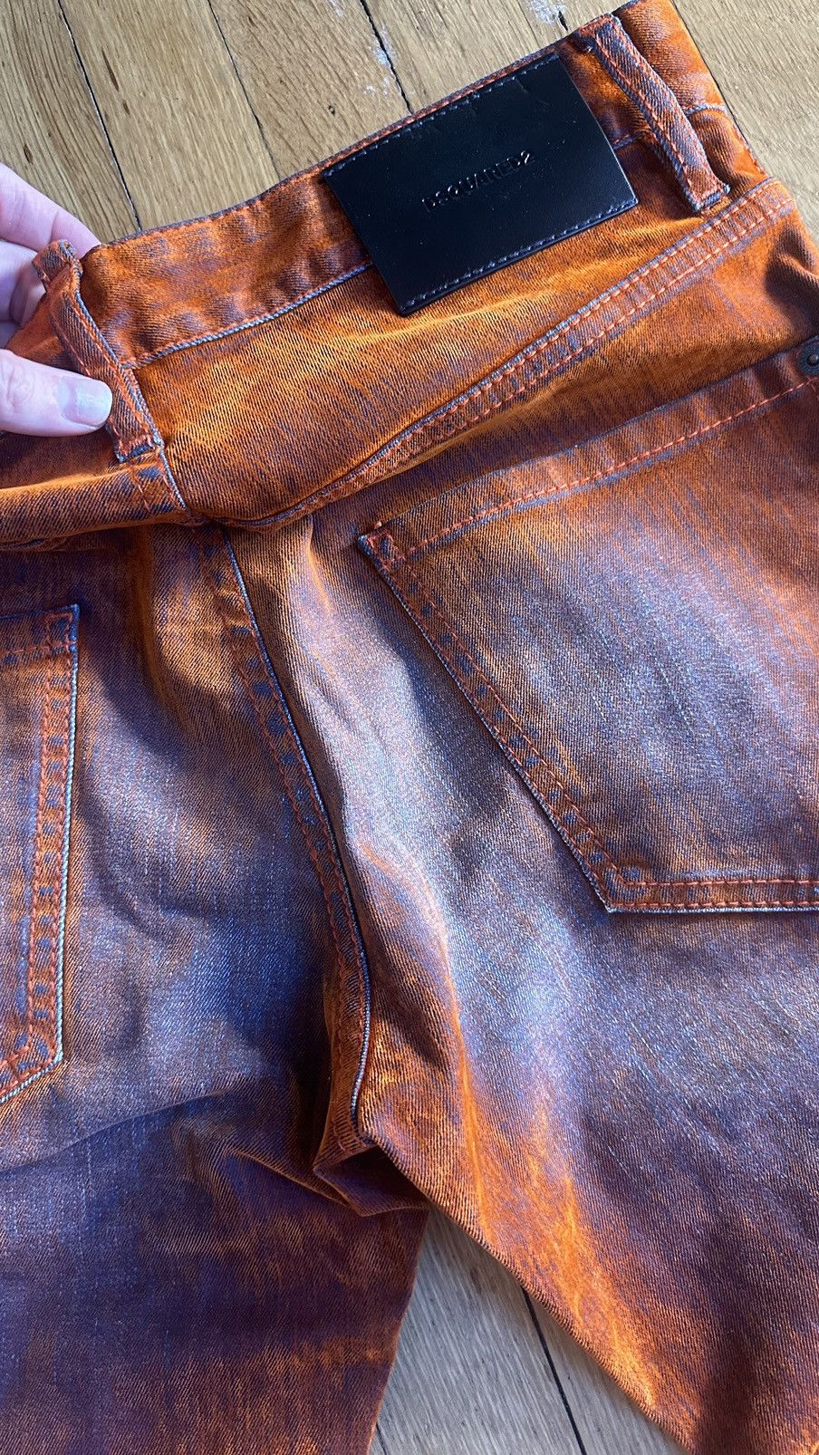 Dsquared2 Distressed Velvet Jean Size US 28 / EU 44 - 6 Thumbnail