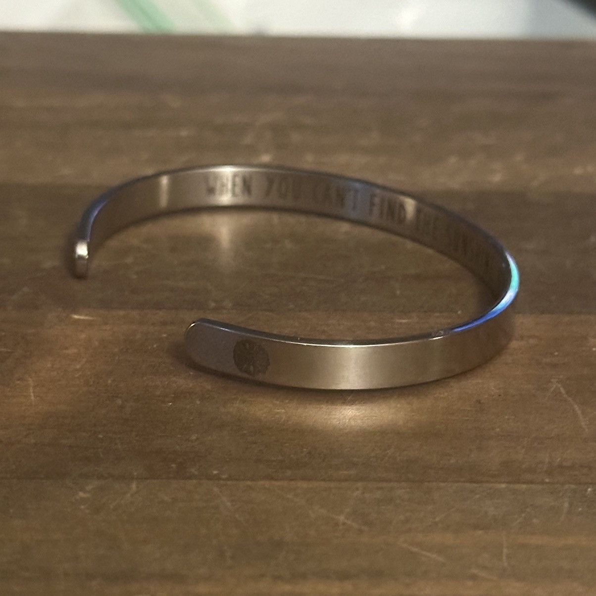Other Stainless Steel Inspirational cuff bracelet Size ONE SIZE - 7 Thumbnail