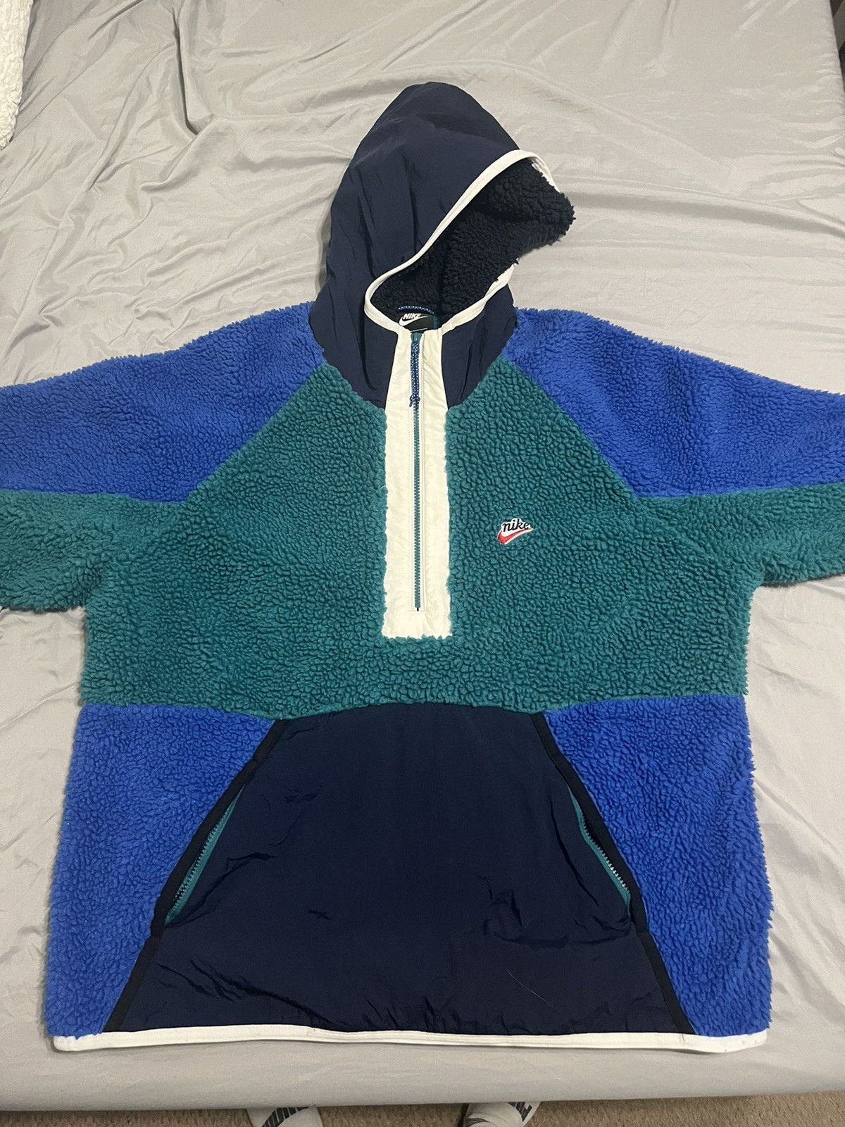 image of Nike Jacket Colorblock in Blue, Men's (Size XL)