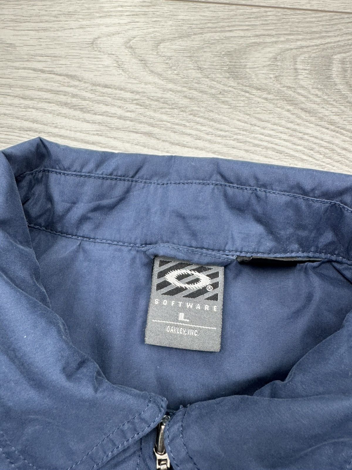 Oakley × Vintage Rare Vintage Oakley black Jacket Full Zip Size US L / EU 52-54 / 3 - 4 Thumbnail