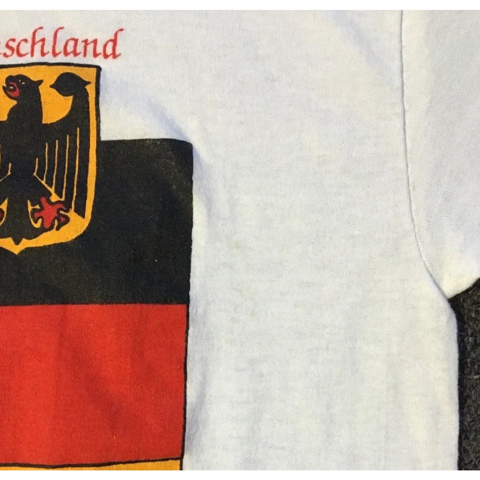 Vintage VINTAGE Germany Flag Faded Shirt S USA Europe College Army School PE Grunge 90s Nike Shirt Size US S / EU 44-46 / 1 - 4 Thumbnail