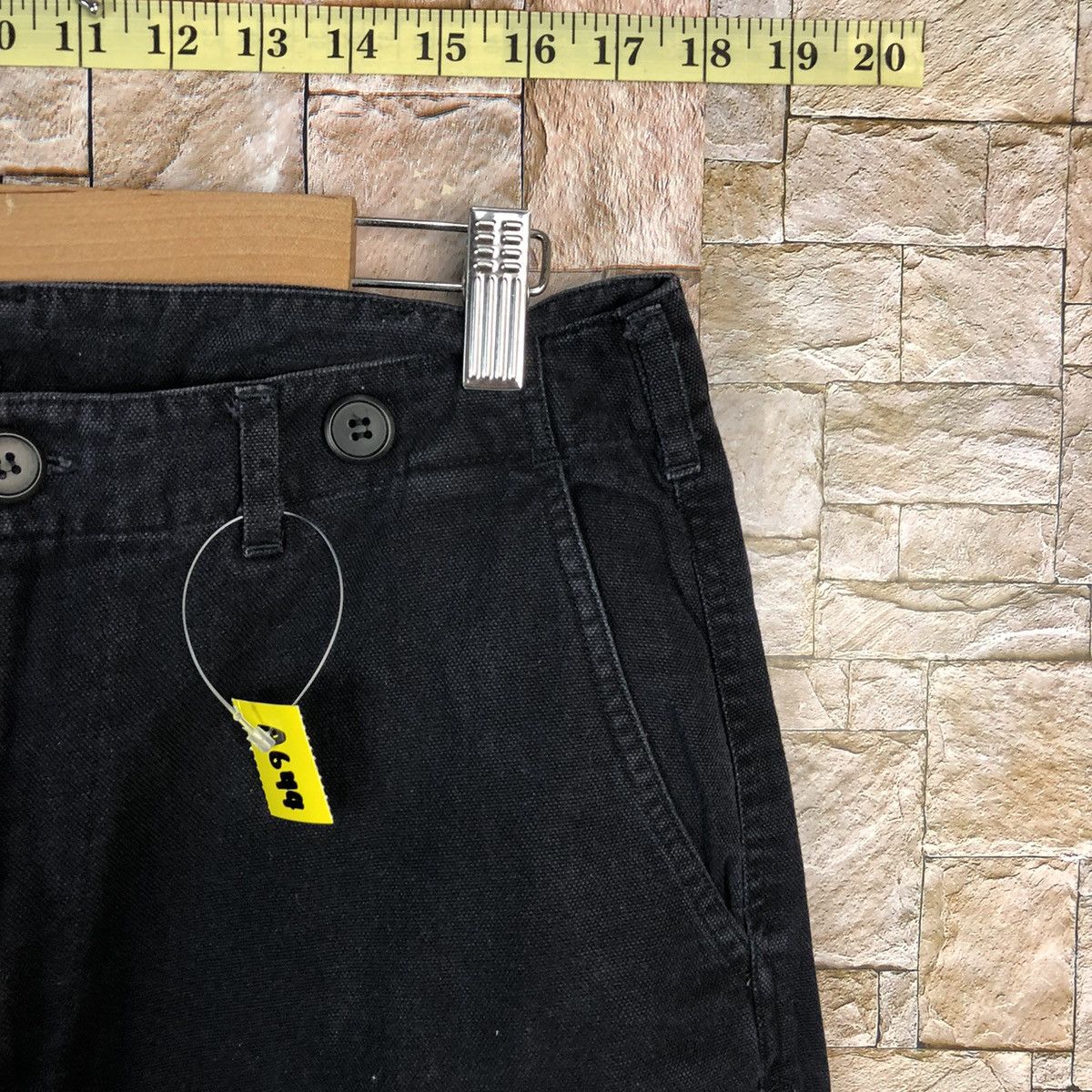 Japanese Brand Japanese Brand Black Cargo Multipocket Pants #A644 Size US 28 / EU 44 - 9 Thumbnail