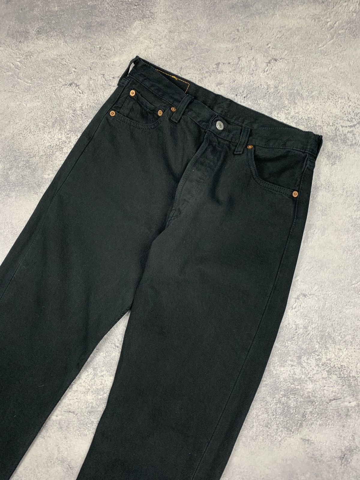 Levi's Levi’s 501 Men’s Black Straight Leg Jeans Size W30 L32 Y2K Size US 30 / EU 46 - 7 Thumbnail
