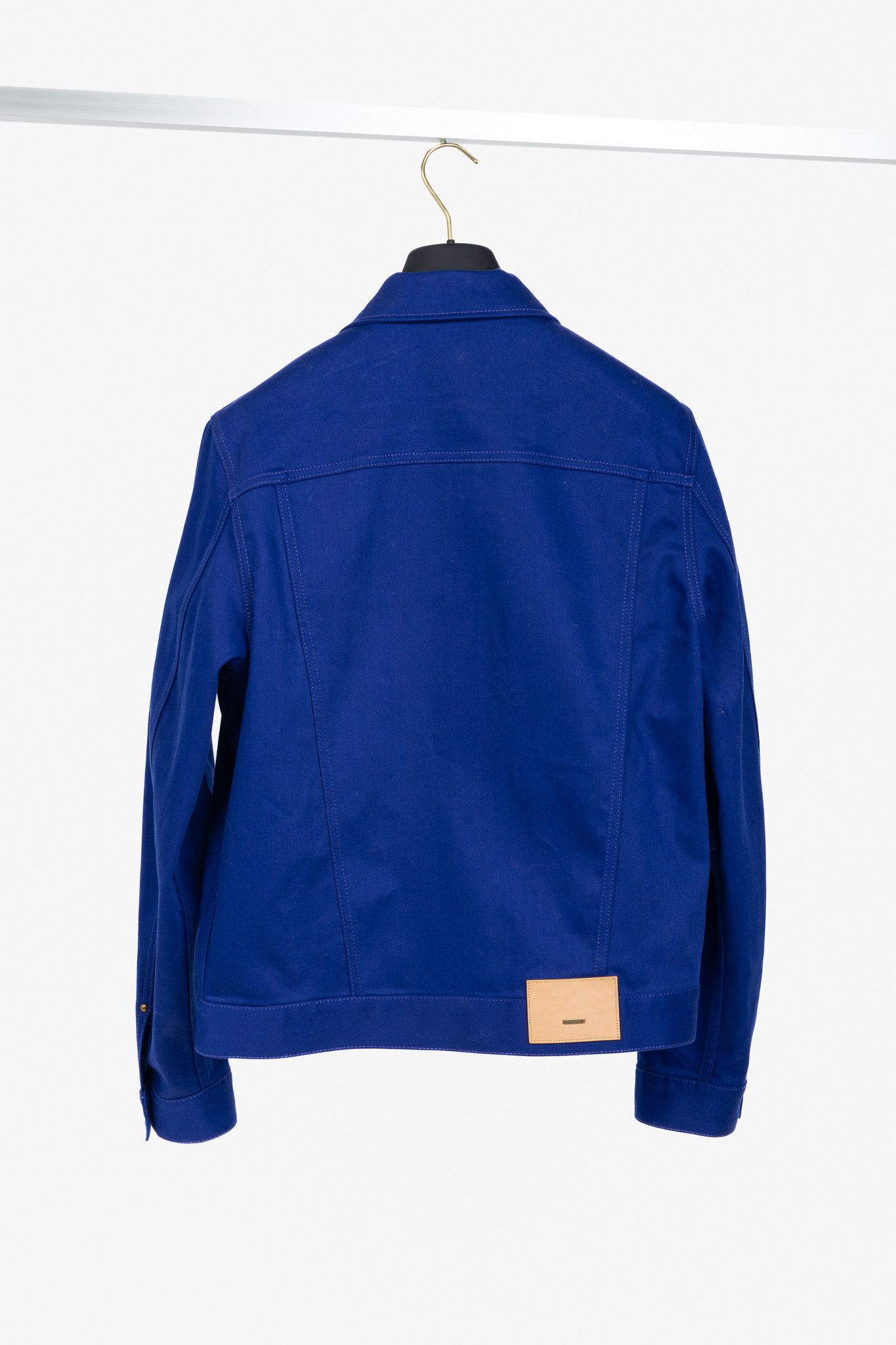 Louis Vuitton Louis Vuitton Staples Edition DNA Denim Cobalt Blue Jacket Size US XS / EU 42 / 0 - 2 Thumbnail