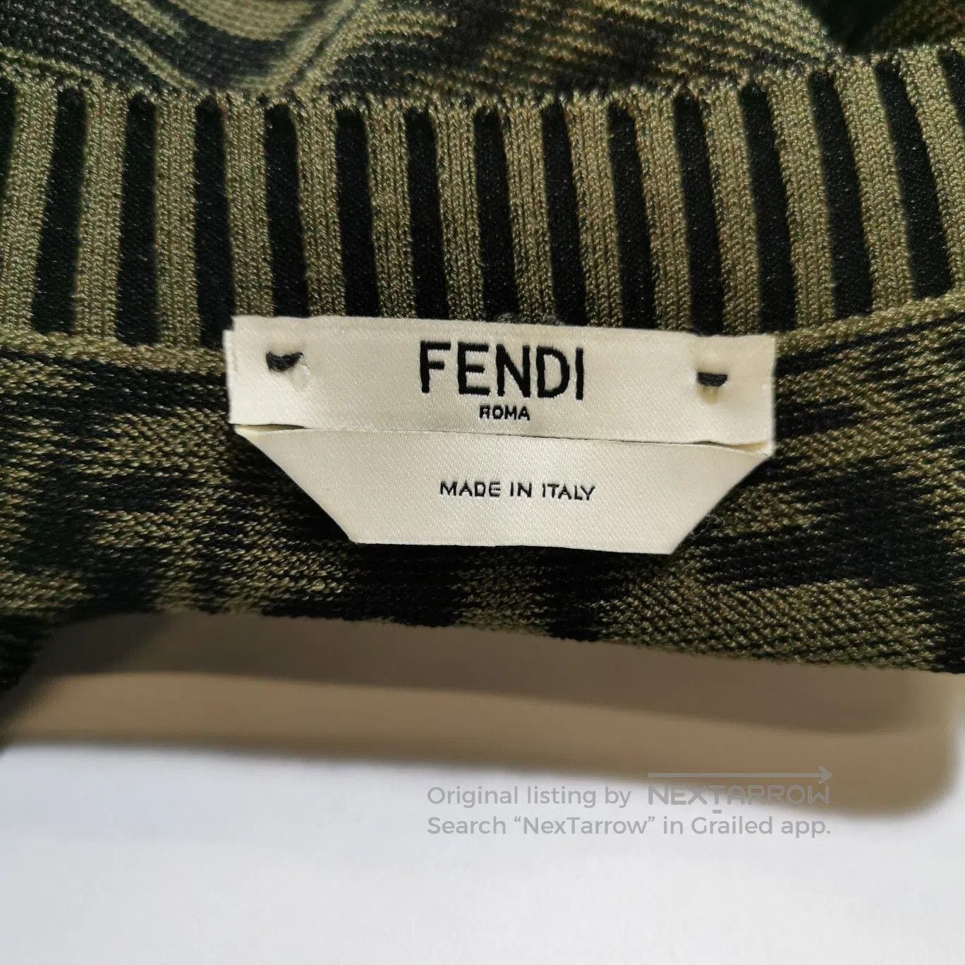 Fendi Fendi Kids' Silk Blend Double F Logo Crew Neck Dress. Size XS / US 0-2 / IT 36-38 - 1 Thumbnail