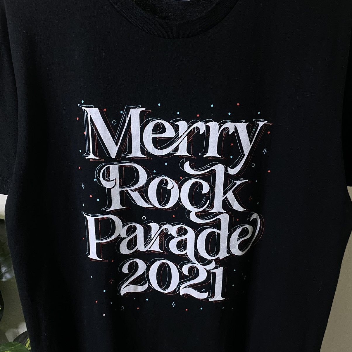 Band Tees 2021 MERRY ROCK PARADE Japanese Live Concert Lollapalooza Size US L / EU 52-54 / 3 - 2 Thumbnail