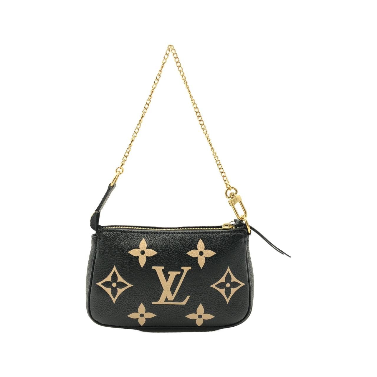 Louis Vuitton Louis Vuitton Louis Vuitton Bicolor Monogram Empreinte Accessory Pouch Leather Vanity Bag M80732 DUTY FREE for USA Size ONE SIZE - 1 Thumbnail