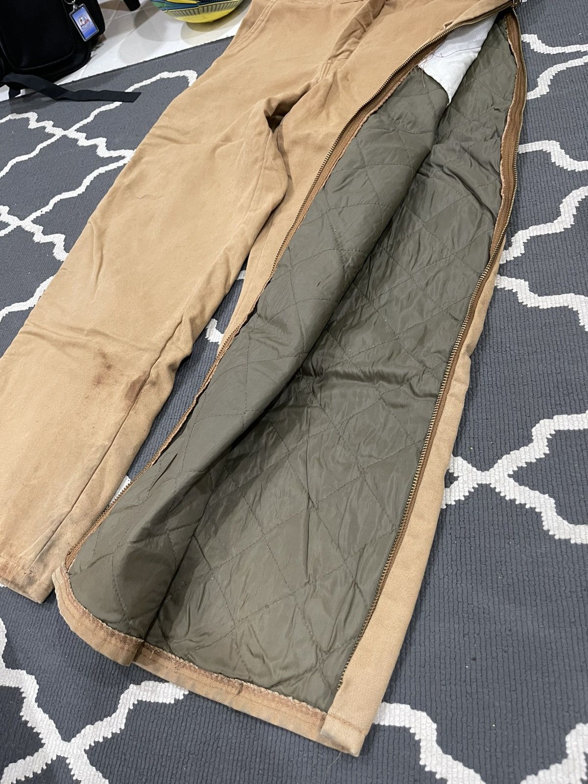 Carhartt × Vintage × Walls Vintage 90s Walls Duck Canvas Overall Pants Size US 32 / EU 48 - 22 Thumbnail