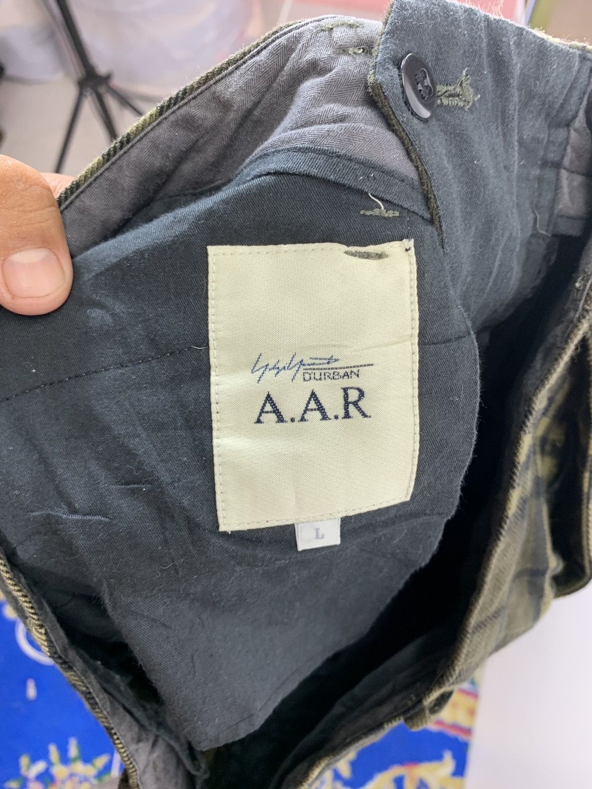 Yohji Yamamoto A.A.R YOHJI YAMAMOTO SIGNATURE TARTAN PANT Size 31" - 7 Thumbnail
