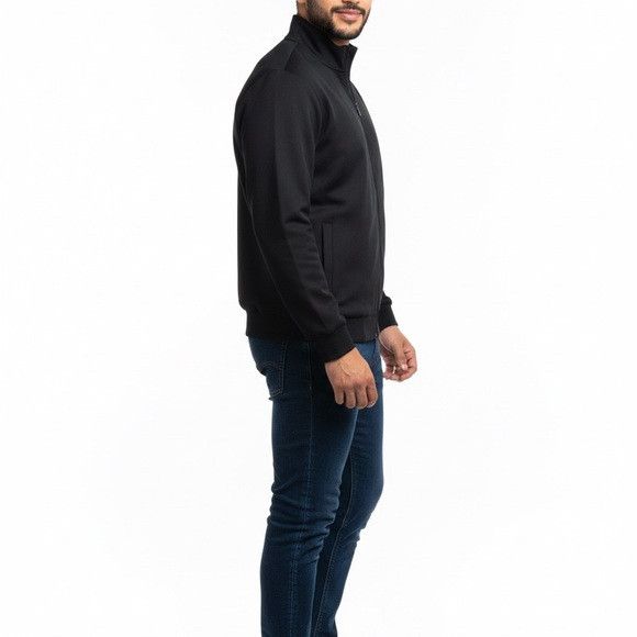 Roberto Cavalli Roberto Cavalli Sport Zip-Up Track Jacket in Black Size US XL / EU 56 / 4 - 2 Thumbnail