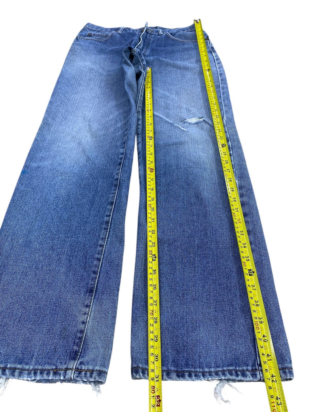 Wrangler Wrangler Light Acid Wash Style Loose Jeans Size US 31 - 7 Thumbnail
