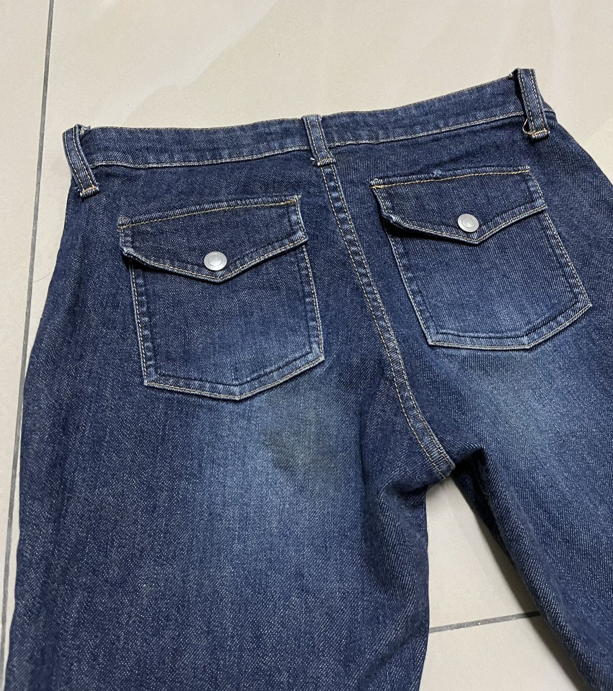 Hysteric Glamour Flare Jeans Magic Square bush pant low rise bootcut Size US 28 / EU 44 - 8 Thumbnail