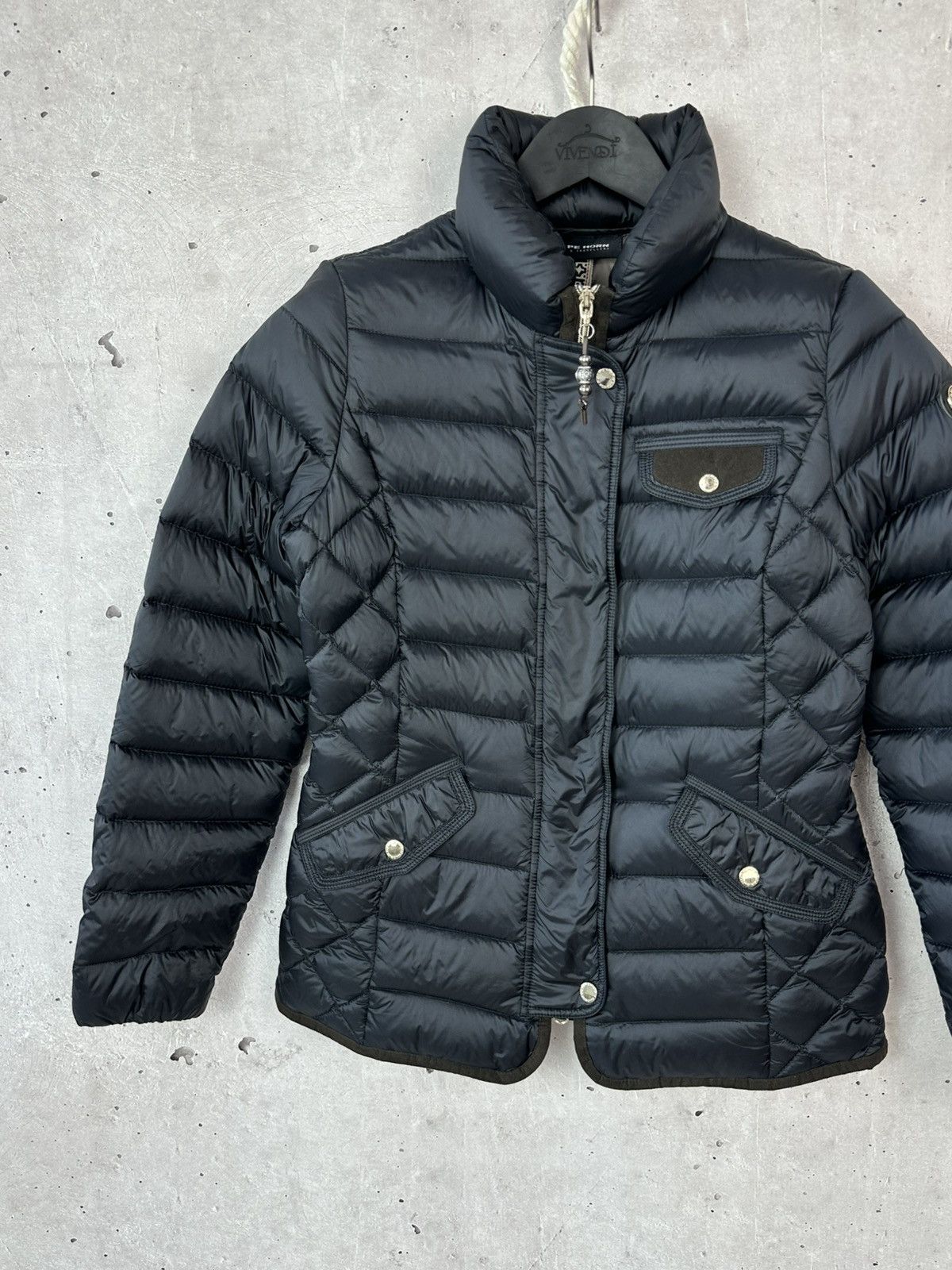 Other Cape Horn Quilted Black Puffer Down Wome’s Zip Jacket Size M / US 6-8 / IT 42-44 - 7 Thumbnail
