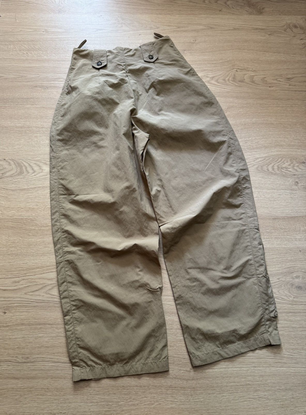 Ivan Grundahl Vintage 00’s Ivan Grundahl y2k Avant Garde Baggy Cargo Pants Size 26" / US 2 / IT 38 - 4 Thumbnail