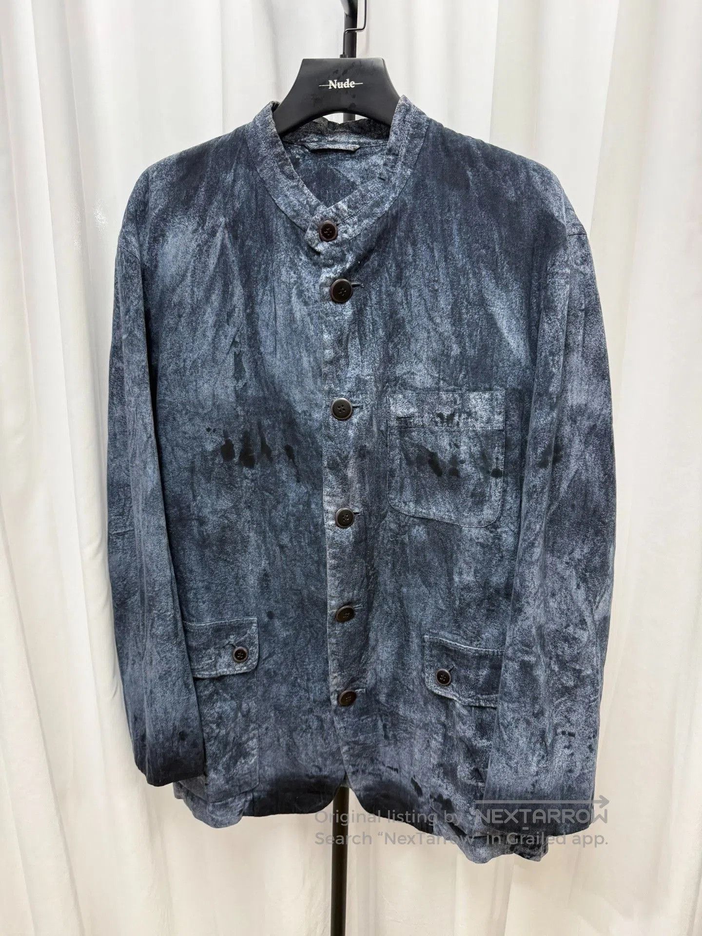 Issey Miyake Issey Miyake 94AW Frost Pleated Jacket. Size US XL / EU 56 / 4 - 1 Thumbnail