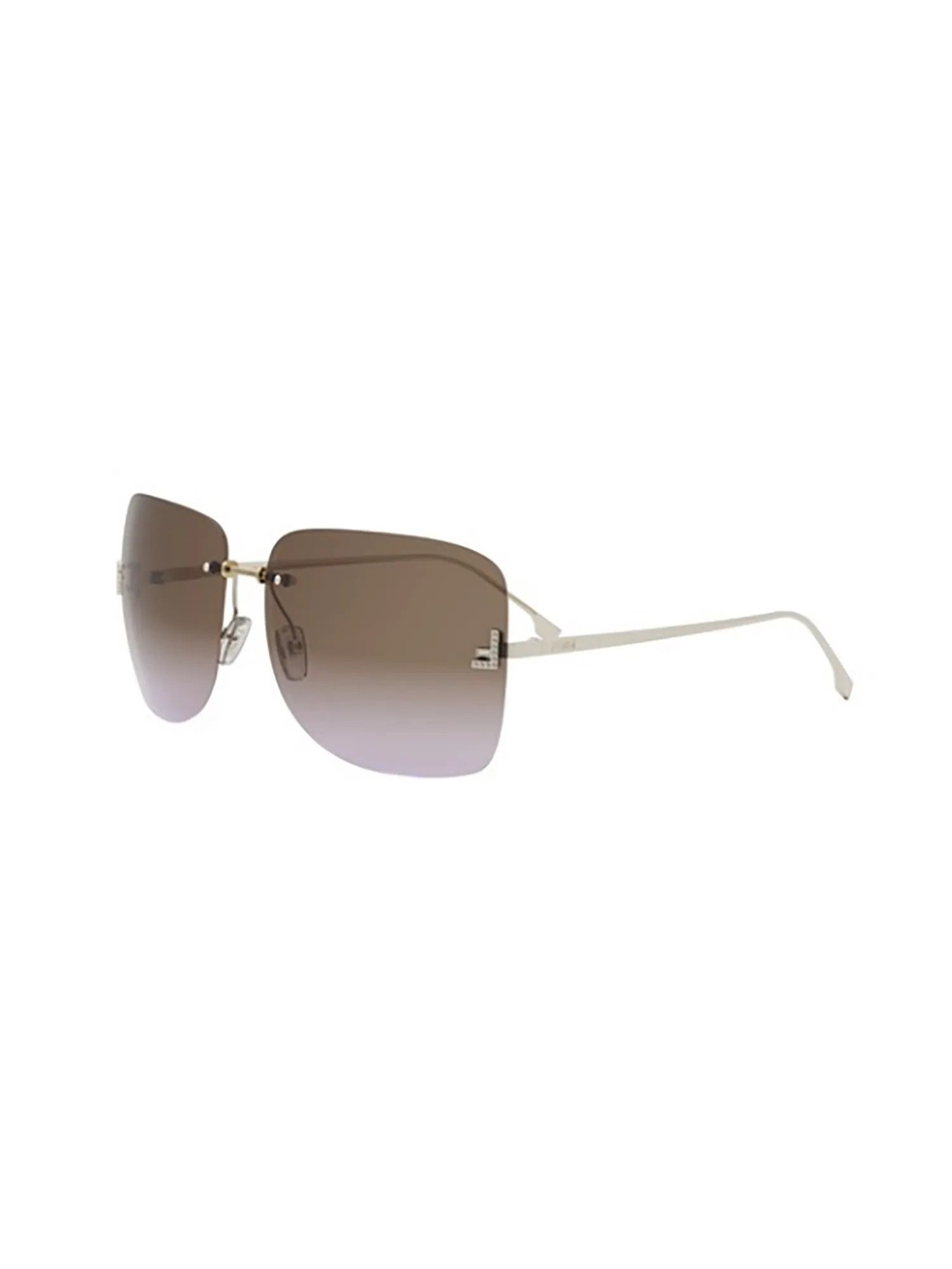 Fendi o1s1wg110525 Sunglasses in Brown Size ONE SIZE - 1 Thumbnail