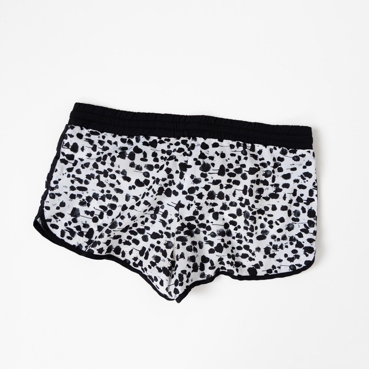 Adidas Adidas Womens Black White Athletic Shorts Running Training Size 38" / US 16 / IT 52 - 3 Thumbnail