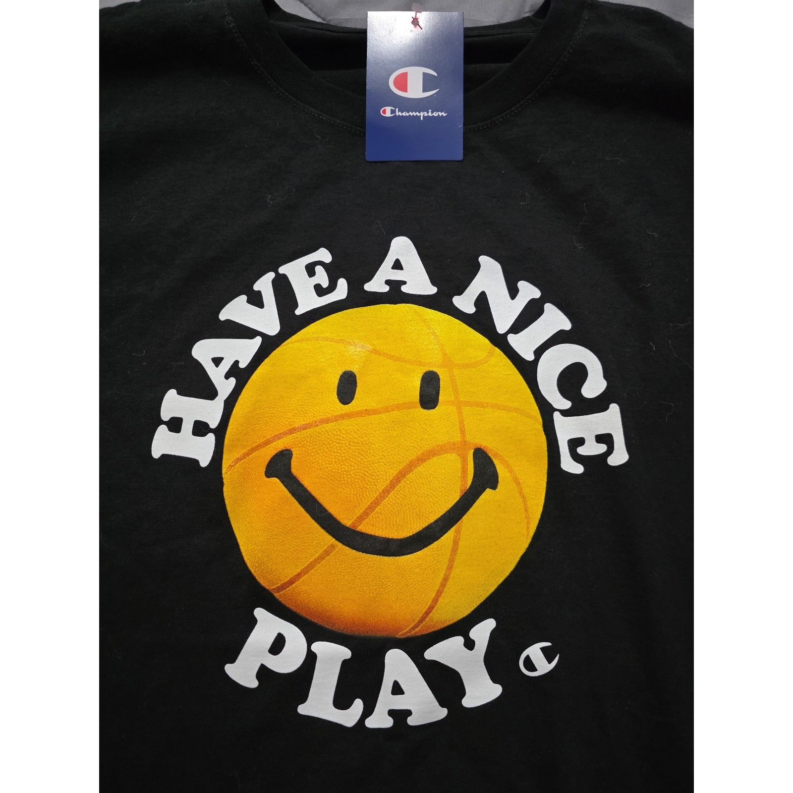 Champion NWT Champion US Men’s Sz XL Graphic Print T-Shirt Black “Hav Size US XL / EU 56 / 4 - 2 Thumbnail
