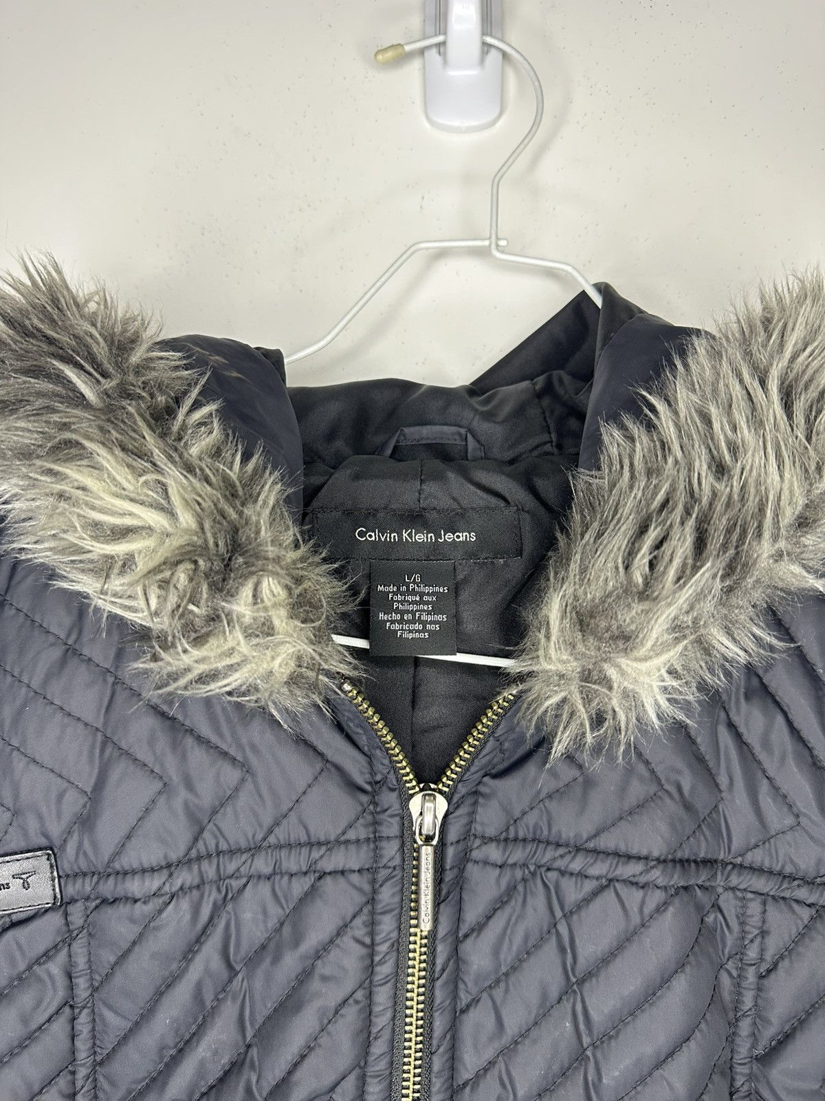 Calvin Klein CALVIN KLEIN PUFFER FUR HOODIE Size S / US 4 / IT 40 - 3 Thumbnail