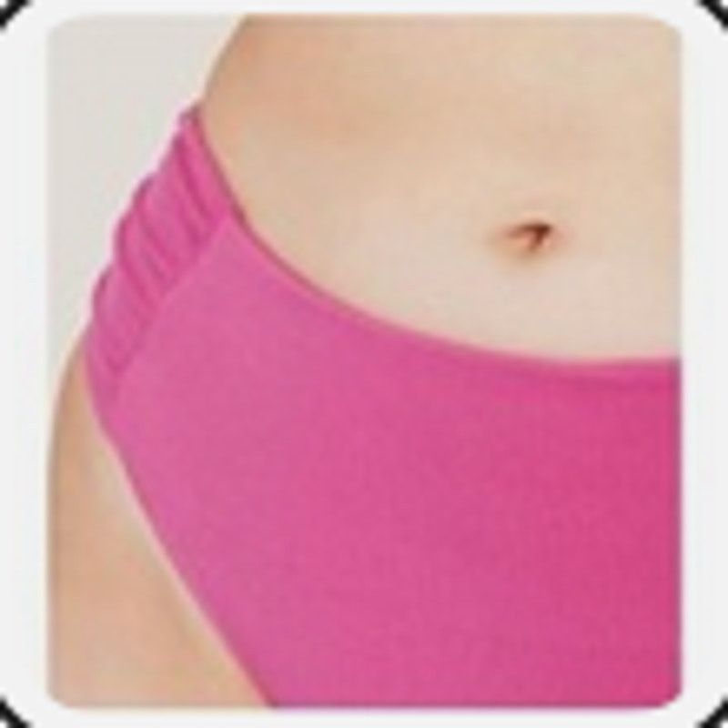 Other Andie Orchid Pink Ruched Side Bikini Bottom Size Medium NWT Size ONE SIZE - 3 Thumbnail