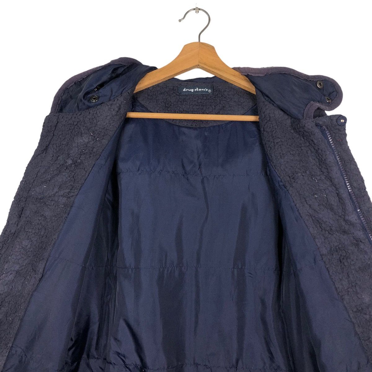 Japanese Brand 🔥Vintage Fleece Duffle Jacket DrugStore Issey Miyake Size US M / EU 48-50 / 2 - 15 Thumbnail