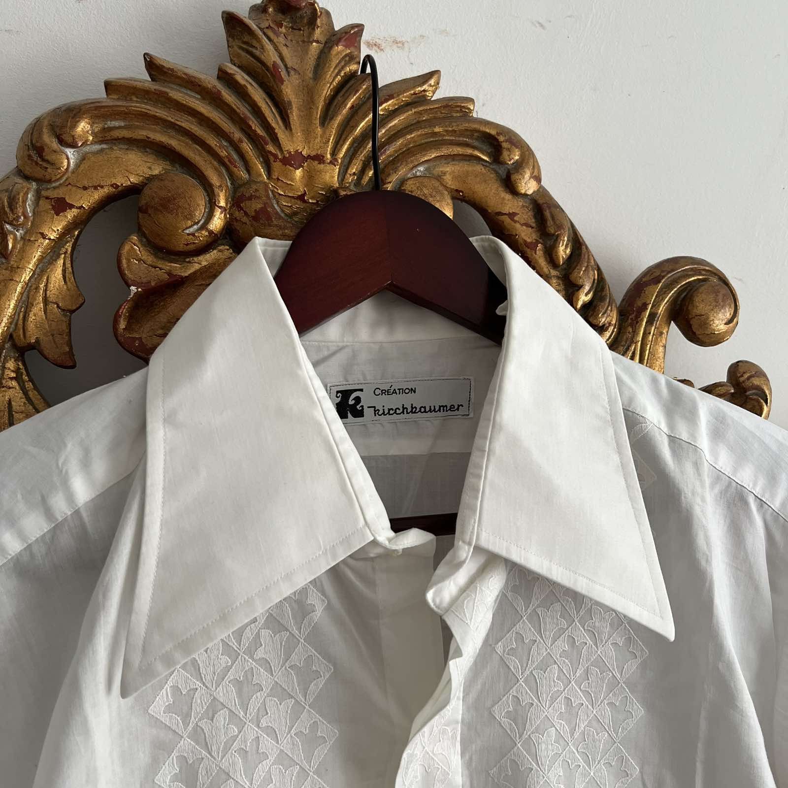 Vintage Vintage 40s German Button Up Shirt form Size US M / EU 48-50 / 2 - 6 Thumbnail