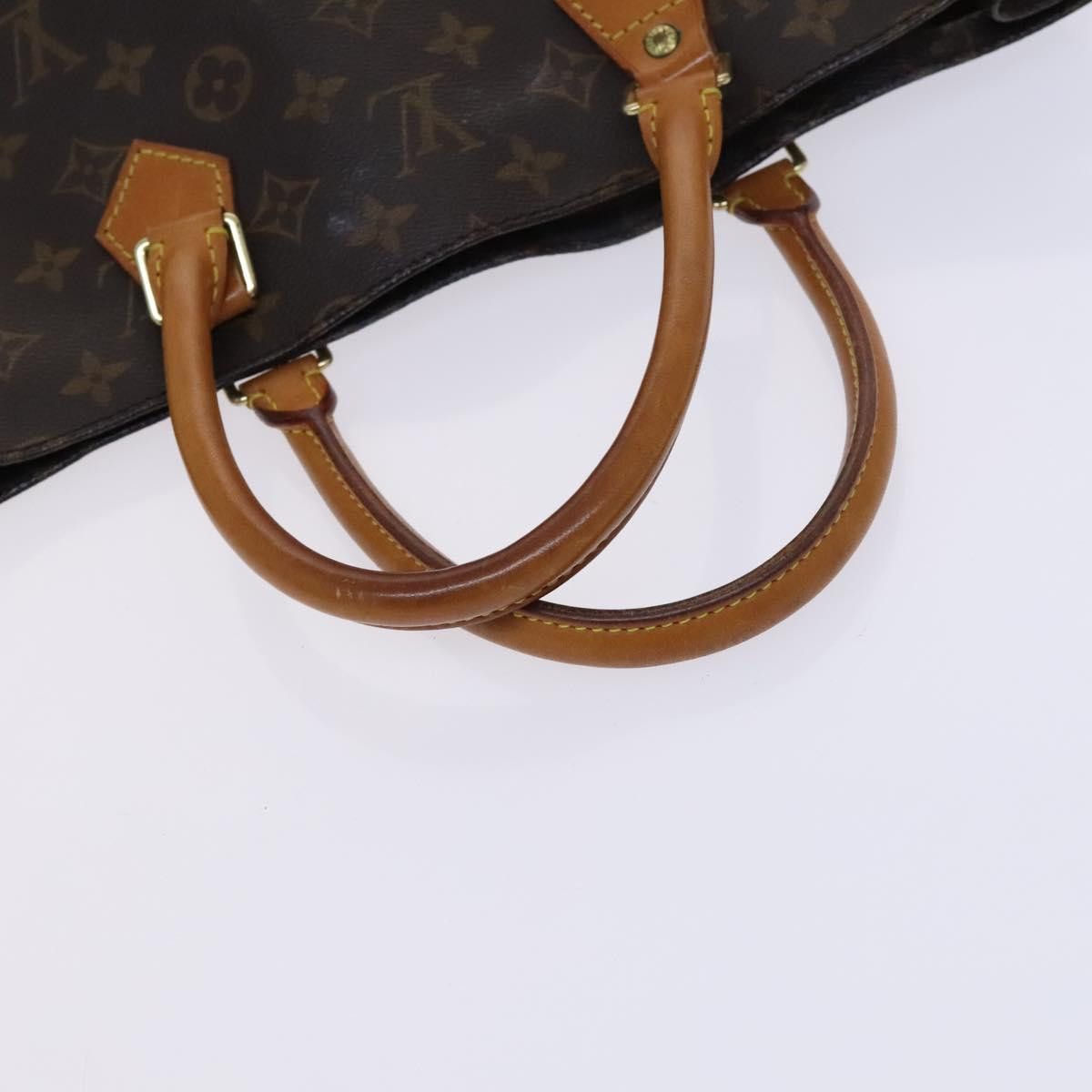 Louis Vuitton LOUIS VUITTON Monogram Sac Plat Hand Bag M51140 Size ONE SIZE - 7 Thumbnail