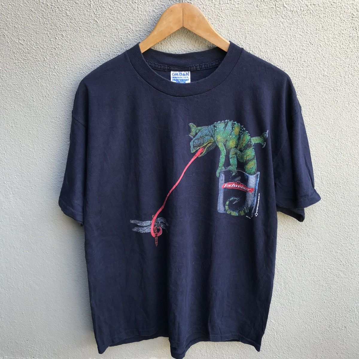Budweiser Vintage 90s BUDWEISER tee beer promo graphic art Size US L / EU 52-54 / 3 - 2 Thumbnail