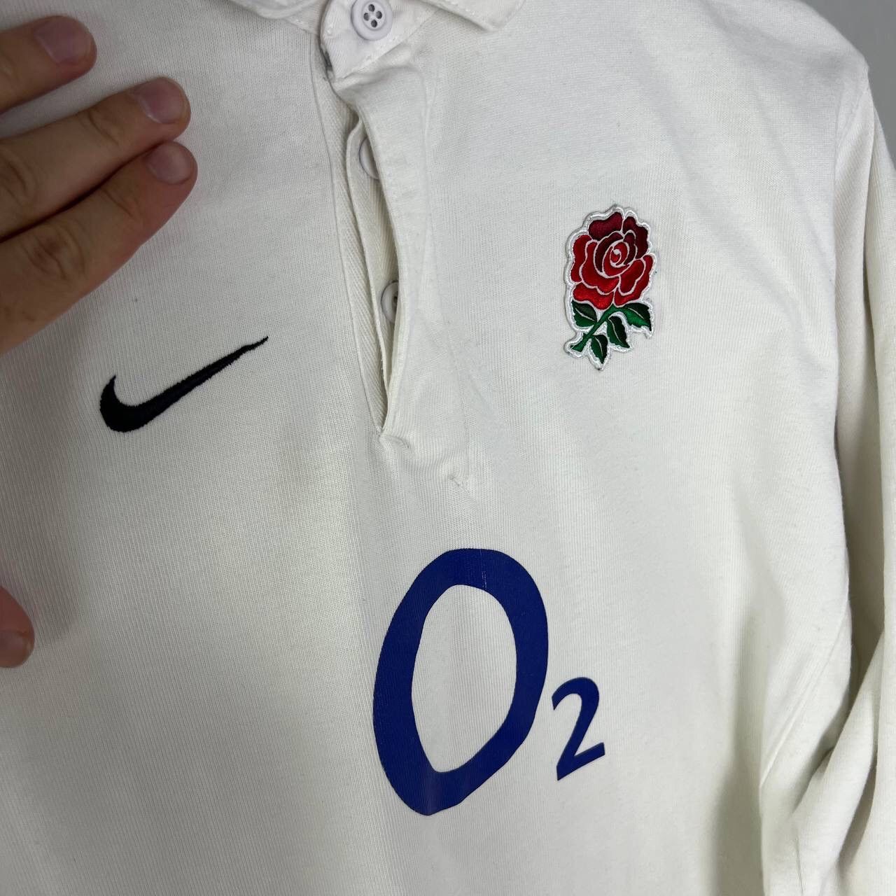 Vintage England Rugby Vintage Nike Streetwear Y2K Style Baggy Size US S / EU 44-46 / 1 - 4 Thumbnail