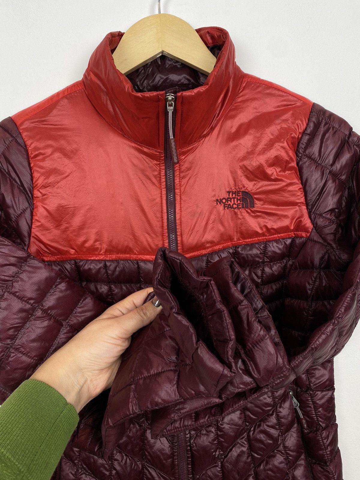 The North Face The North Face Thermoball Hooded Jacket Gorpcore Quilted Top Size S / US 4 / IT 40 - 4 Thumbnail