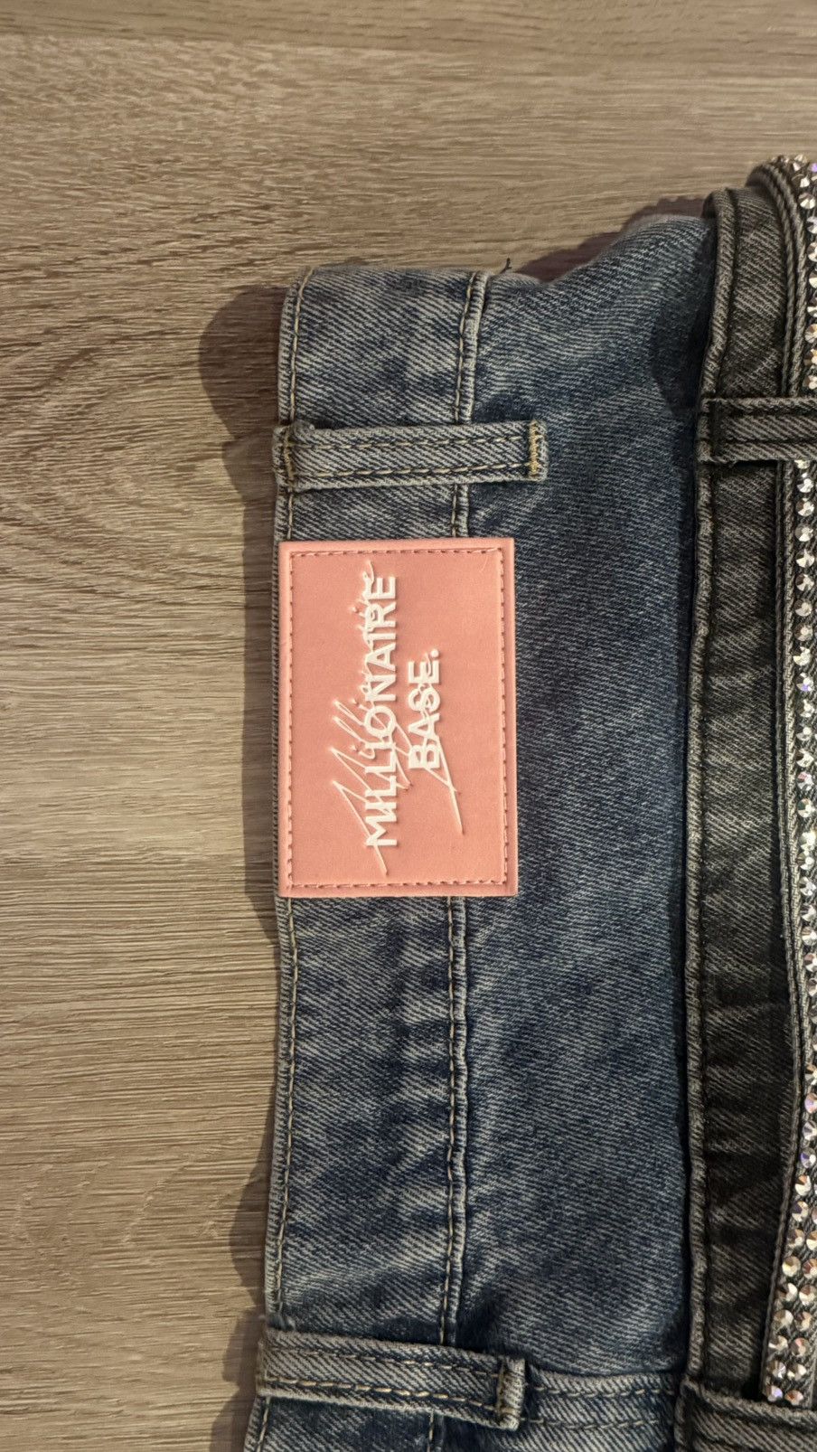 Other Star Studded Double Waisted Jorts Size US 34 / EU 50 - 4 Thumbnail