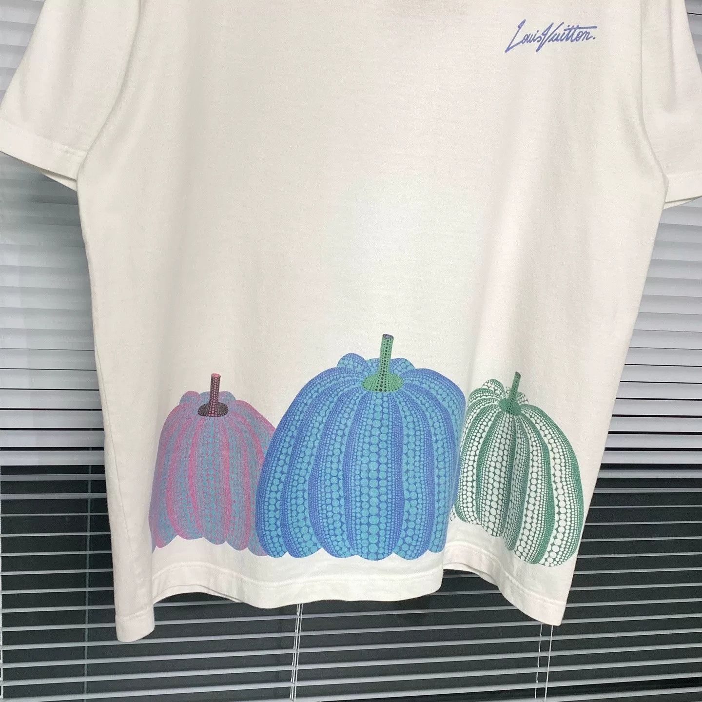 Louis Vuitton LV x Yayoi Kusama Polka Dot Pumpkin T-Shirt Size US XL / EU 56 / 4 - 3 Thumbnail