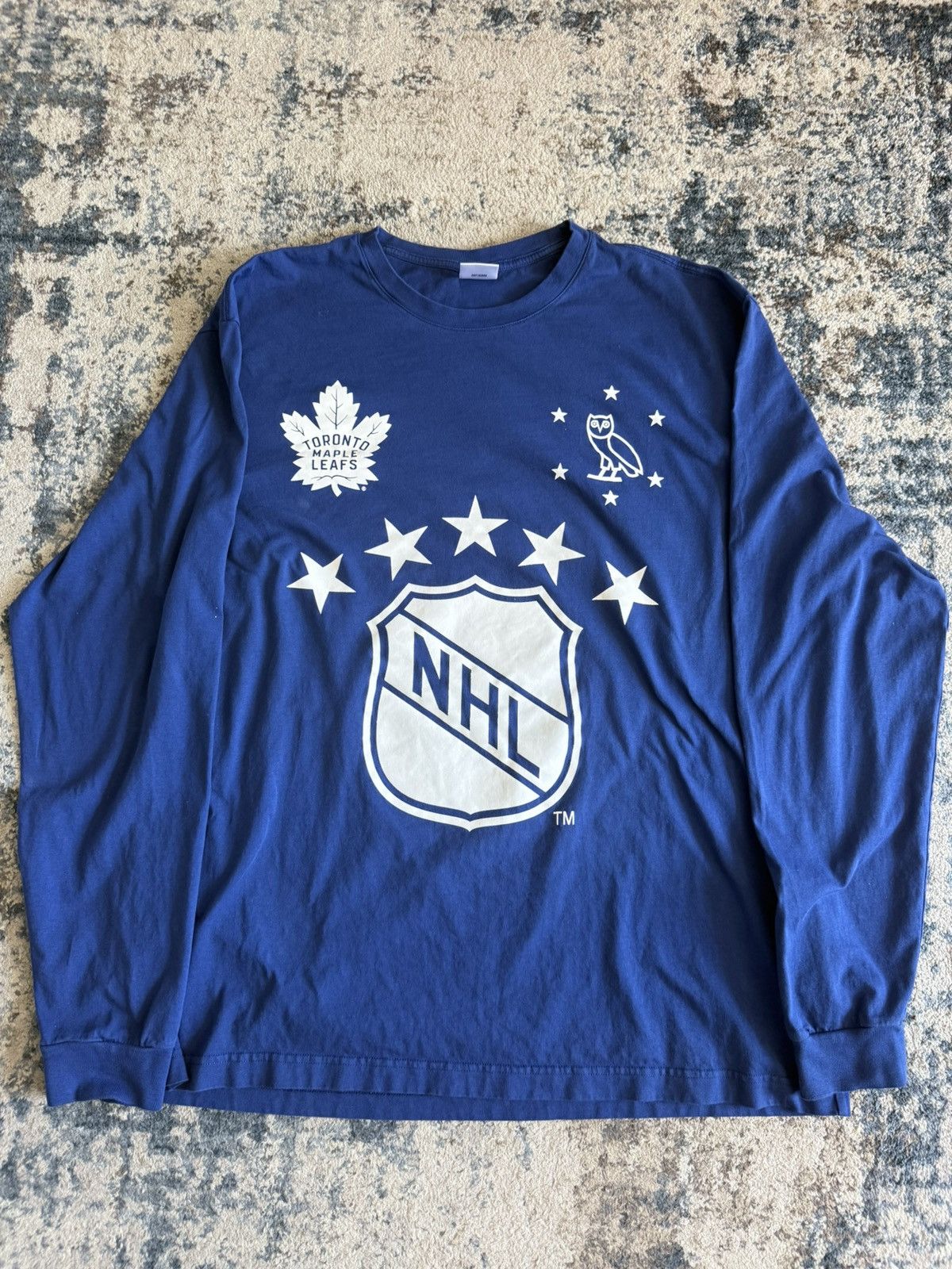 October's Very Own OVO x NHL Maple Leafs long sleeve tee Size US XL / EU 56 / 4 - 1 Thumbnail