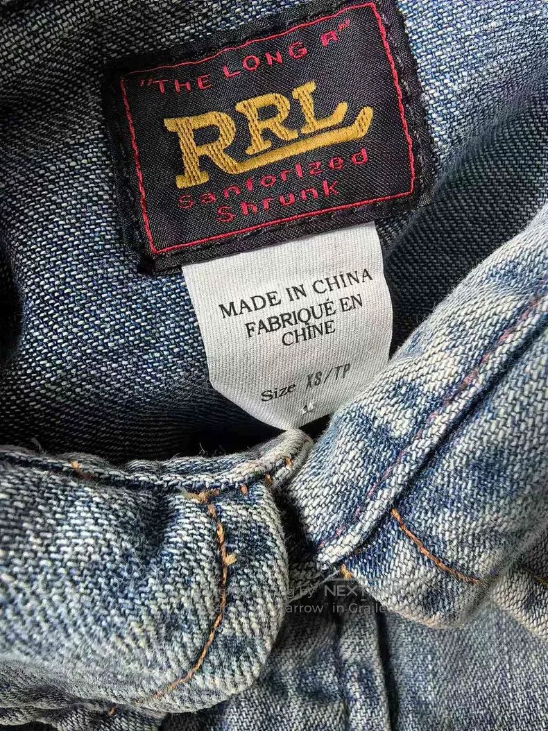 RRL Ralph Lauren RRL Ralph Lauren Broken patch Western denim shirt Size US XS / EU 42 / 0 - 5 Thumbnail