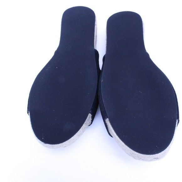 Jeffrey Campbell Jeffrey Campbell Black Suede Espadrille Slip-On Platform San Size US 8 / IT 38 - 6 Thumbnail