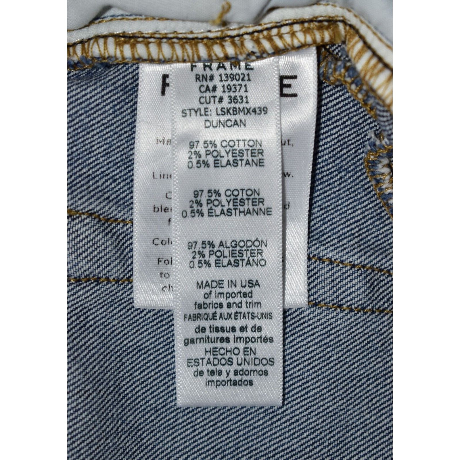Frame B5 NWT FRAME Le Sylvie Kick Duncan Jeans LSKBMX439 26 $275 Size 26" / US 2 / IT 38 - 6 Thumbnail